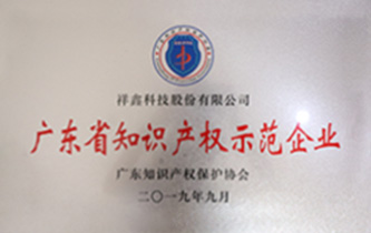 2019年(nian) 廣(guang)東省知識産(chan)權示範專(zhuan)業